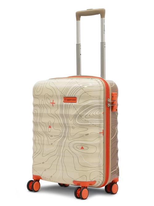 Topo Taupe and Beige Cabin Trolley