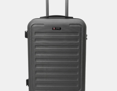 Contour Hard Top Trolley Luggage Bag (Grey)