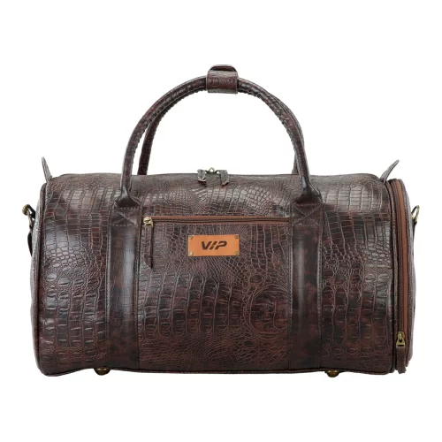 Croc Unisex PVC Duffle Bag Brown / 50 cm
