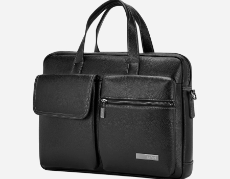 Safari Fable Messenger Bag with Dual compartments – Black
