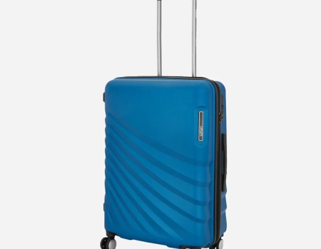Safari Polaris Electric Blue Trolley Bag with TSA Lock