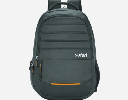 Safari Chase 108 Superior 27.4L Grey Laptop Backpack with Raincover