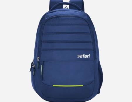 Safari Chase 108 Superior 27.4L Blue Laptop Backpack Raincover