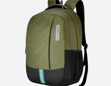 Safari Aron 1 32L Olive Laptop Backpack with Raincover