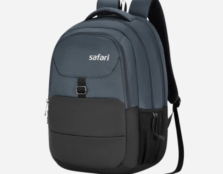Safari Blink 2 36L Grey Laptop Backpack with Raincover and smart sleeve