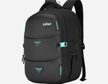Safari Expand 10 43L Black Laptop Backpack