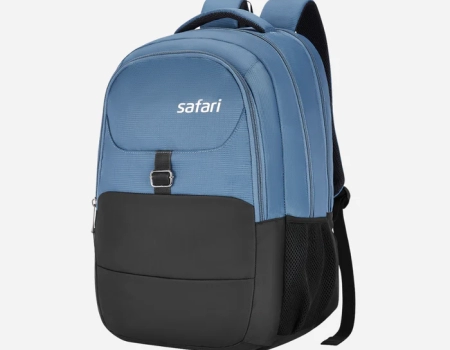 Safari Blink 2 36L Blue Laptop Backpack with Raincover and smart sleeve