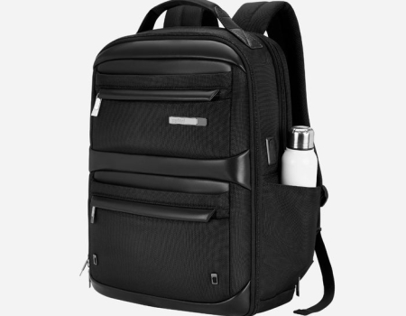 Safari Astral 27L Black Formal Backpack with Laptop Sleeve