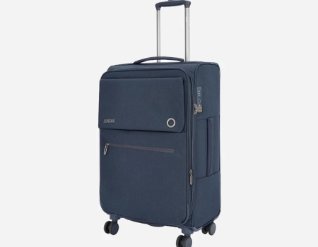 Safari Bristol Blue Trolley Bag with TSA Lock & USB Charging Port
