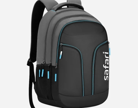 Safari Vogue 3 37L Black Laptop Backpack With Raincover