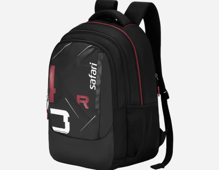 Safari Vogue 4 37L Black Laptop Backpack With Raincover