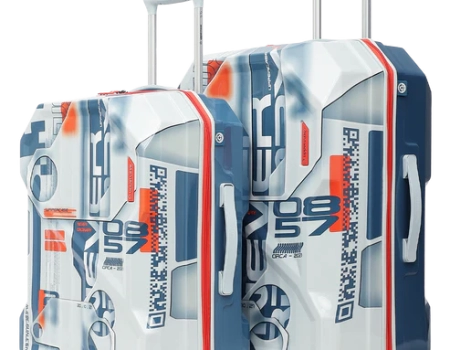 Delta Blue Set of 2 (M+L) Trolley