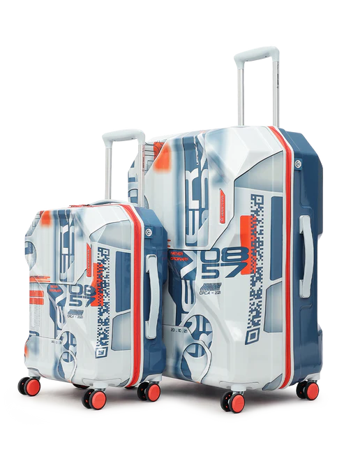 Delta Blue Set of 2 (S+L) Trolley