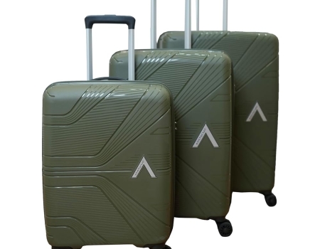 VIP Aristocrat Polypropylene (Set Of 3 Hard Suitcase)