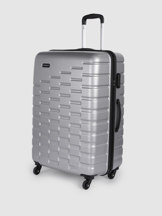 Pack of 3 Textured Trolley Suitcases - Cabin, Medium & Large 2