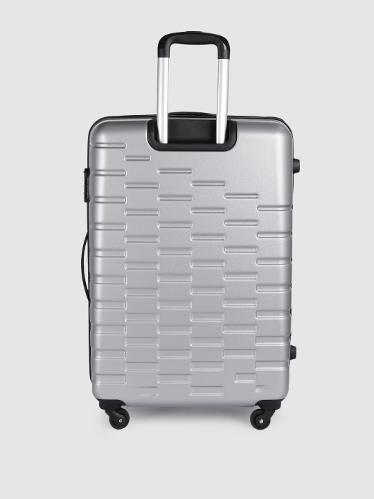 Pack of 3 Textured Trolley Suitcases - Cabin, Medium & Large 3