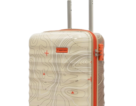 Topo Taupe and Beige Cabin Trolley