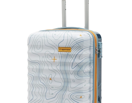 Topo White and Blue Cabin Trolley
