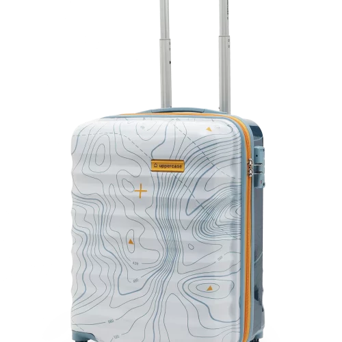 Topo White and Blue Cabin Trolley
