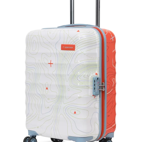 Topo Orange and White Cabin Trolley