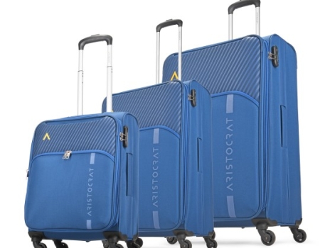 Striker Printed Trolley Suitcases – Cabin, Large & Medium
