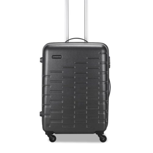 Strolly Textured Hard-Sided Large Trolley Bag