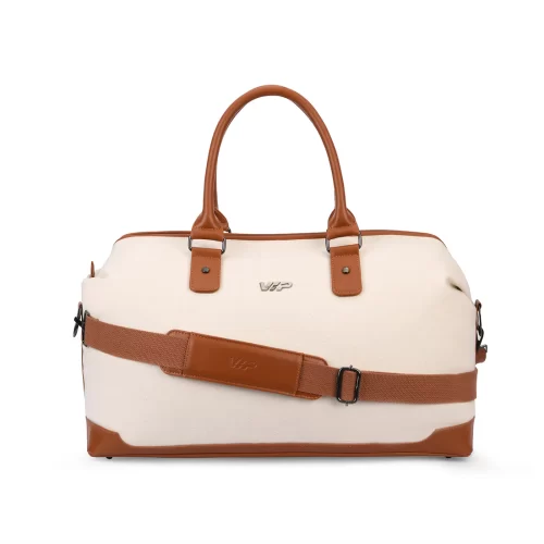 Panache Unisex Canvas Duffle Bag 50 cm White