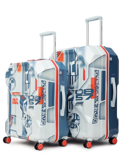 Delta Blue Set of 2 (M+L) Trolley