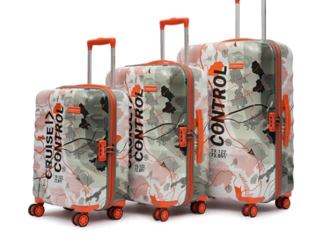 Geo Orange Set of 3 (S+M+L) Trolley