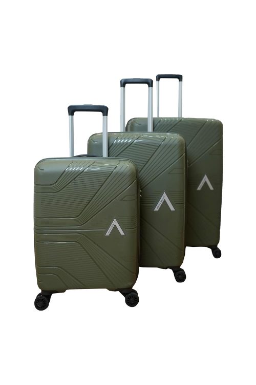 VIP Aristocrat Polypropylene (Set Of 3 Hard Suitcase)