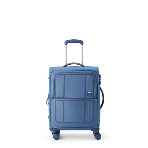 American Tourister Bernplus Large with TSA Lock & 8 Wheels Soft Polyester Trolley Bag/Suitcase