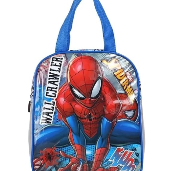 STRIDERS Spider-Man Lunch Bag Insulated School Lunchbox for Kids, Perfect for Boys & Marvel Fans