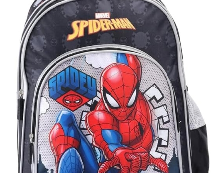 STRIDERS Spiderman School Bag Inspire Learning With Spider-Man’s Style (Multicolor)