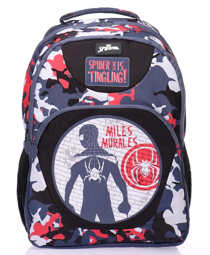 STRIDERS 16 inches Spiderman School Bag Inspire Learning with Spider-Man’s Style Age (6 yr to 8 yr)