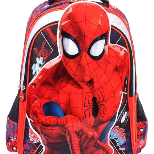 STRIDERS School Bag Inspire Learning with Spider-Man's Style Age (3yr To 8yr Plus)
